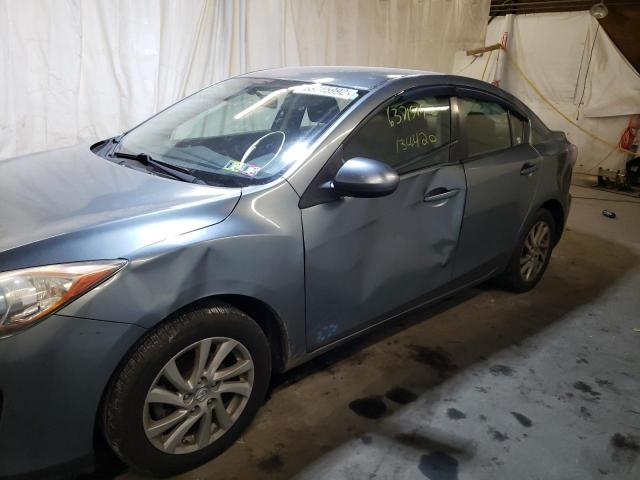 JM1BL1V8XC1651171 - 2012 MAZDA 3 I GRAY photo 9