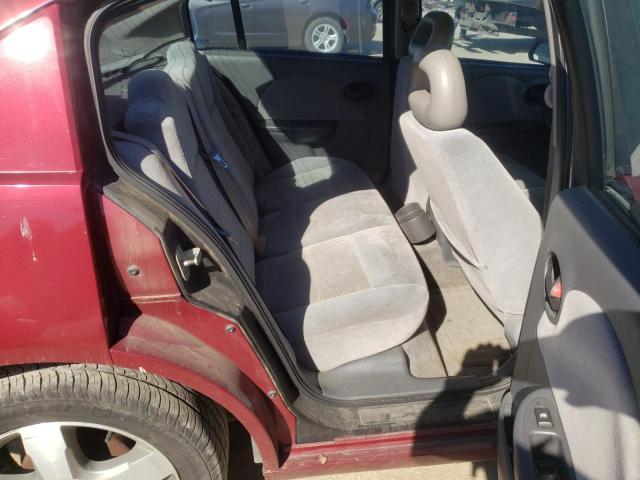 1G8AL55F66Z128229 - 2006 SATURN ION LEVEL MAROON photo 6