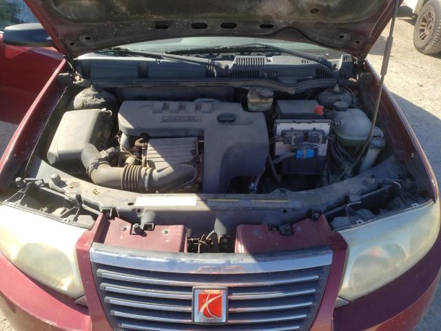 1G8AL55F66Z128229 - 2006 SATURN ION LEVEL MAROON photo 7