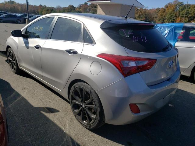 KMHD35LH0EU224663 - 2014 HYUNDAI ELANTRA GT SILVER photo 3