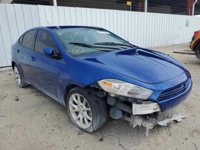 1C3CDFBA3DD100560 - 2013 DODGE DART SXT BLUE photo 1