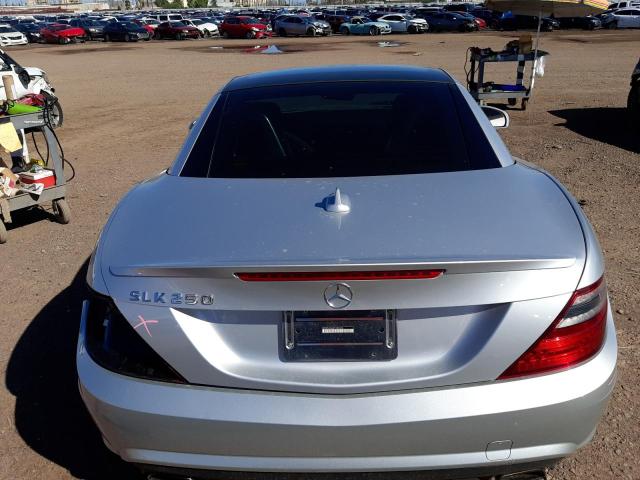 WDDPK4HA0EF090208 - 2014 MERCEDES-BENZ SLK 250 SILVER photo 6