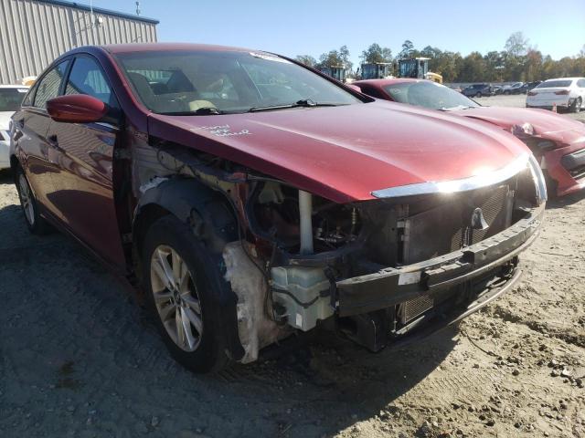 5NPEB4AC0DH768358 - 2013 HYUNDAI SONATA GLS MAROON photo 1