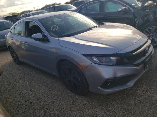 19XFC2F83KE044806 - 2019 HONDA CIVIC SPOR 银色 照片 1