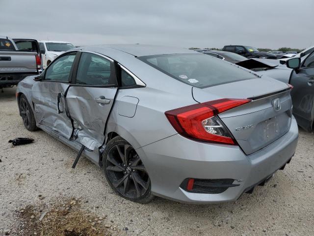 19XFC2F83KE044806 - 2019 HONDA CIVIC SPOR SILVER photo 3