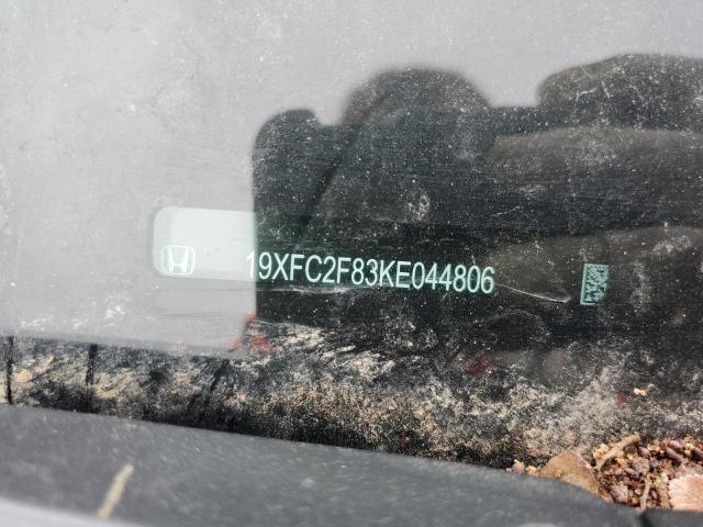 19XFC2F83KE044806 - 2019 HONDA CIVIC SPOR 银色 照片 9