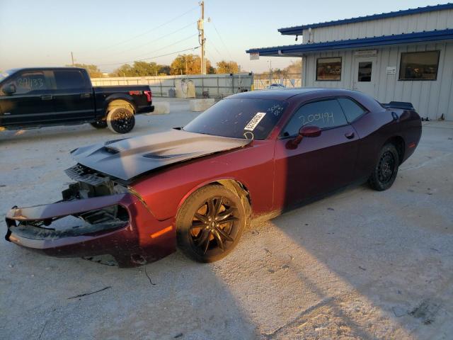 2C3CDZBT8JH306023 - 2018 DODGE CHALLENGER BURGUNDY photo 2