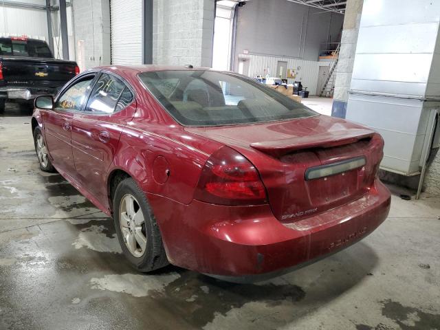 2G2WP552871174835 - 2007 PONTIAC GRAND PRIX წითელი ფოტო 3