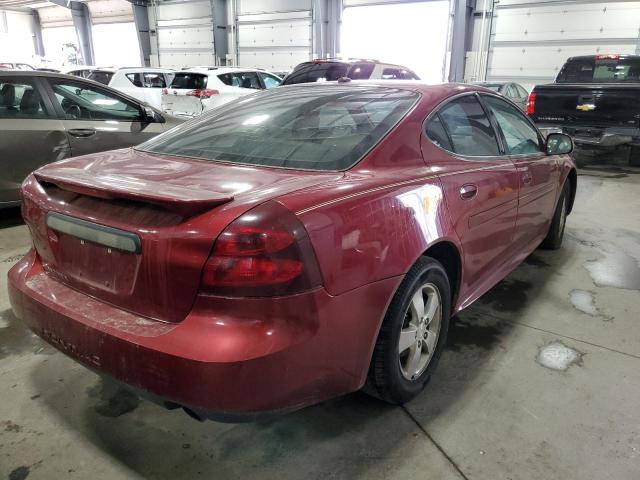 2G2WP552871174835 - 2007 PONTIAC GRAND PRIX წითელი ფოტო 4
