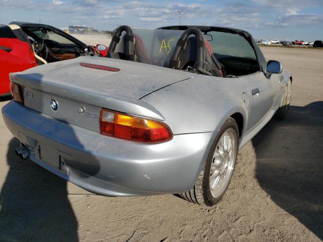 4USCH9330XLF79898 - 1999 BMW Z3 2.3 SILVER photo 4