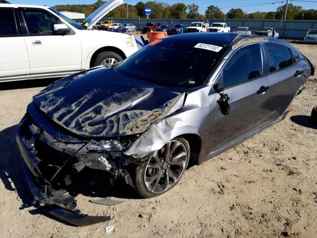 2HGFC2F82MH512338 - 2021 HONDA CIVIC SPOR 灰色 照片 2