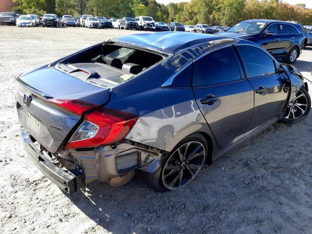 2HGFC2F82MH512338 - 2021 HONDA CIVIC SPOR 灰色 照片 4