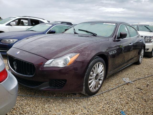 ZAM56RRA6E1112741 - 2014 MASERATI QUATTROPOR BURGUNDY photo 2