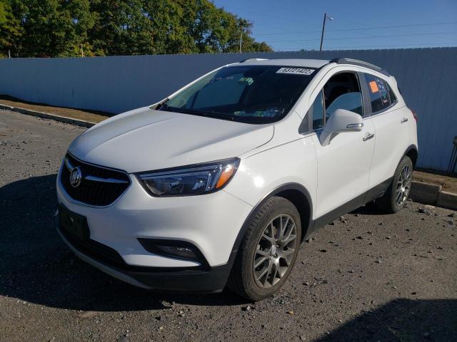 KL4CJ1SB7KB762306 - 2019 BUICK ENCORE SPO WHITE photo 2