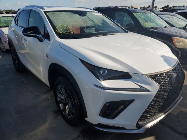 JTJSARBZ0M2201281 - 2021 LEXUS NX 300 BAS WHITE photo 1