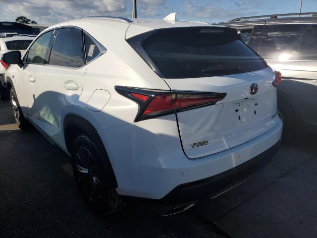 JTJSARBZ0M2201281 - 2021 LEXUS NX 300 BAS WHITE photo 3