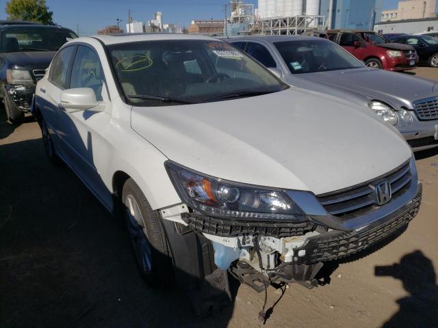 1HGCR2F87DA187248 - 2013 HONDA ACCORD EXL WHITE photo 1