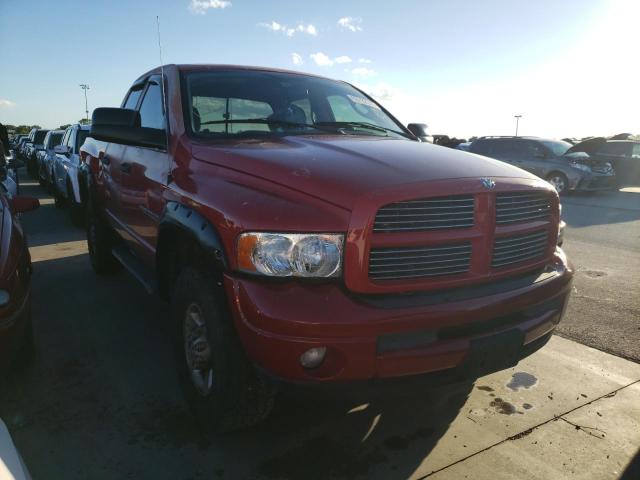 3D7KU28C73G820847 - 2003 DODGE RAM 2500 S RED photo 1