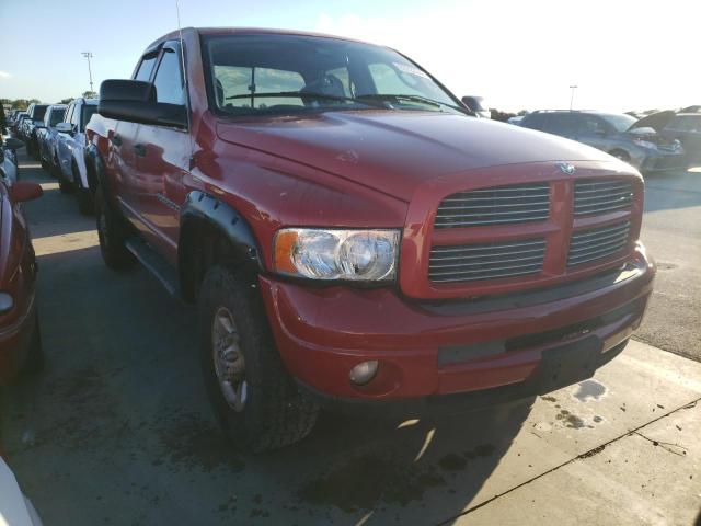 3D7KU28C73G820847 - 2003 DODGE RAM 2500 S RED photo 8