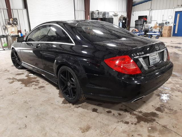 WDDEJ9EB3CA028350 - 2012 MERCEDES-BENZ CL 550 4MA BLACK photo 3