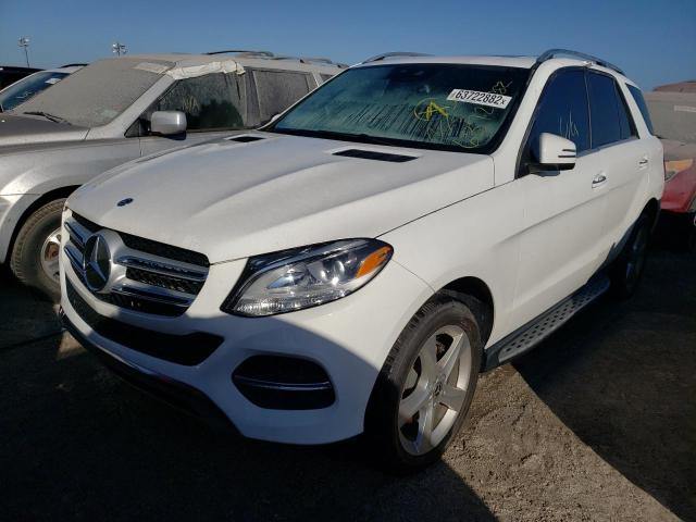 4JGDA5JBXJB090884 - 2018 MERCEDES-BENZ GLE 350 WHITE photo 2