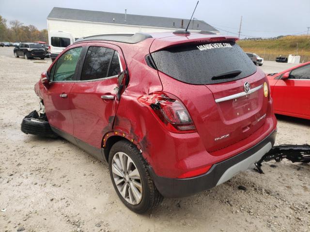 KL4CJESB3JB691613 - 2018 BUICK ENCORE PRE RED photo 3