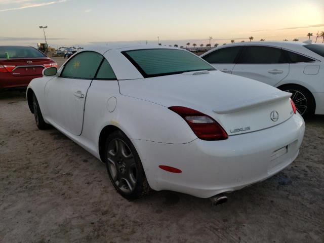 JTHFN45Y479012464 - 2007 LEXUS SC 430 WHITE photo 3