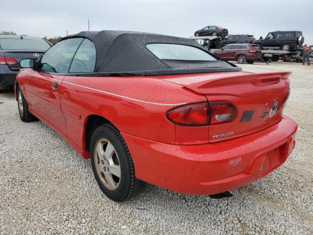 4G1JF32T7YB903670 - 2000 CHEVROLET CAVALIER Z RED photo 3