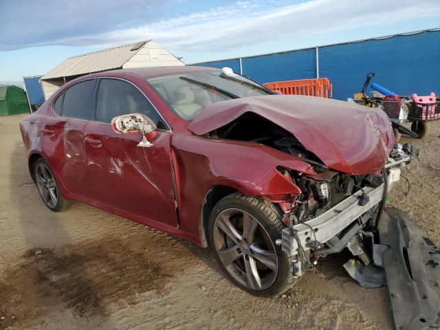 JTHBE5C26B5027731 - 2011 LEXUS IS 350 RED photo 1