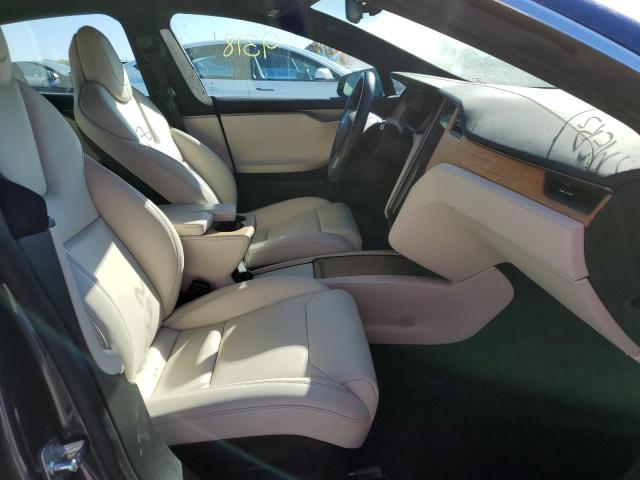 5YJSA1E26LF359297 - 2020 TESLA MODEL S Gris foto 5