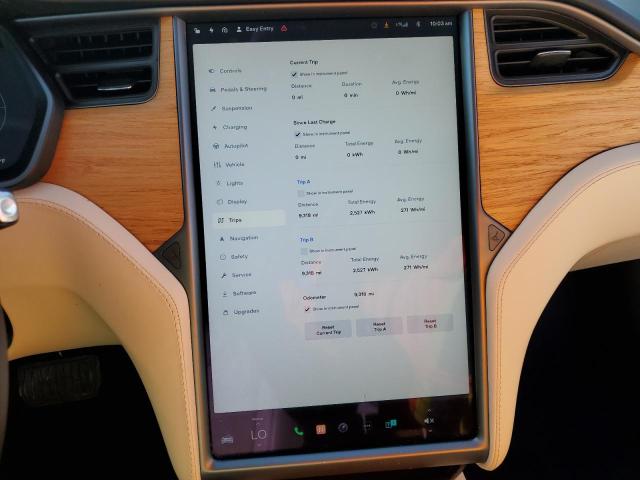 5YJSA1E26LF359297 - 2020 TESLA MODEL S Gris foto 8