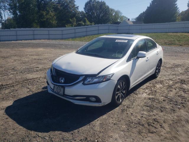 19XFB2F90DE206468 - 2013 HONDA CIVIC EXL 白色 照片 2