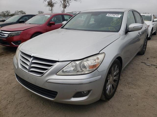 KMHGC46E49U063894 - 2009 HYUNDAI GENESIS 3. SILVER photo 2