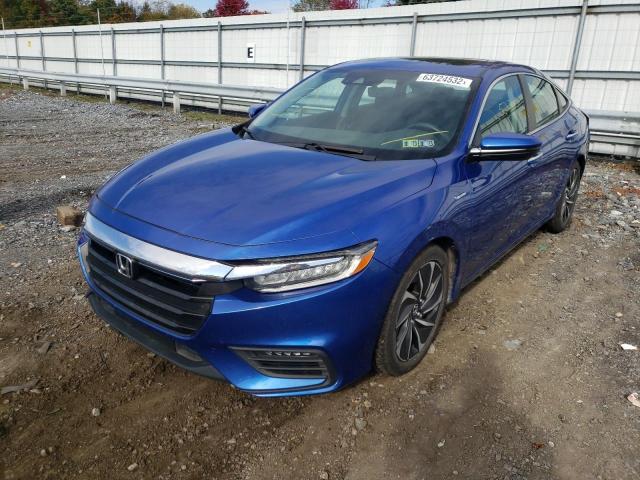 19XZE4F99KE020554 - 2019 HONDA INSIGHT TO BLUE photo 2