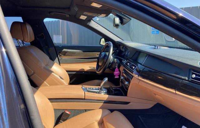 WBAYB6C50DC998305 - 2013 BMW 750 XI BLUE photo 5