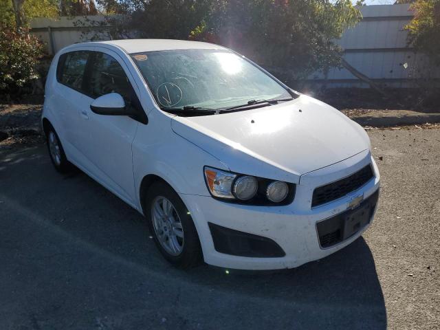 1G1JB6SH8C4199034 - 2012 CHEVROLET SONIC LS WHITE photo 1