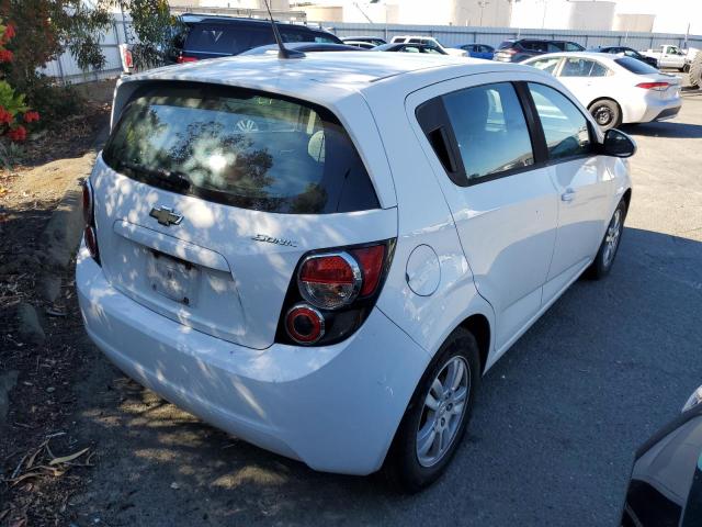 1G1JB6SH8C4199034 - 2012 CHEVROLET SONIC LS WHITE photo 4