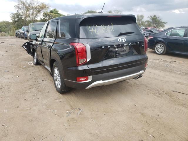 KM8R1DHEXMU204391 - 2021 HYUNDAI PALISADE S BLACK photo 3