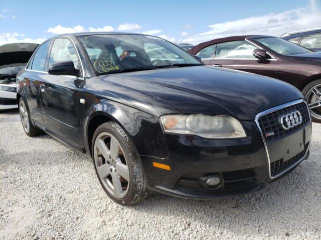 WAUDH78E68A145758 - 2008 AUDI A4 3.2 QUA BLACK photo 1