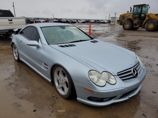 WDBSK76F05F087201 - 2005 MERCEDES-BENZ SL 600 SILVER photo 1