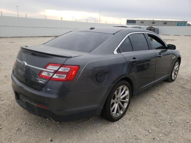 1FAHP2J87GG100179 - 2016 FORD TAURUS LIM GRAY photo 4