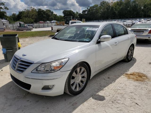 KMHGC46E99U048632 - 2009 HYUNDAI GENESIS 3. WHITE photo 2