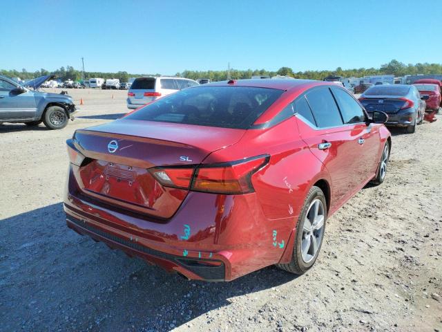 1N4BL4EV1KC107402 - 2019 NISSAN ALTIMA SL RED photo 4