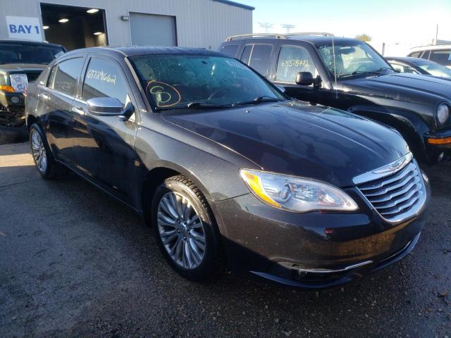 1C3BC2FG7BN517824 - 2011 CHRYSLER 200 LIMITE BLACK photo 1