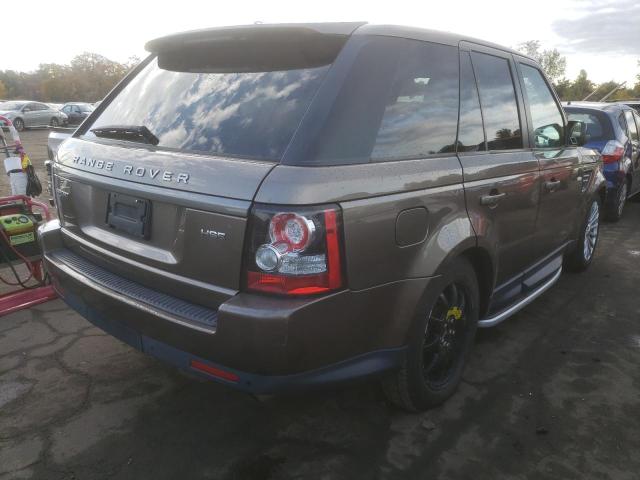 SALSF2D45CA740070 - 2012 LAND ROVER RANGE ROVE BROWN photo 4