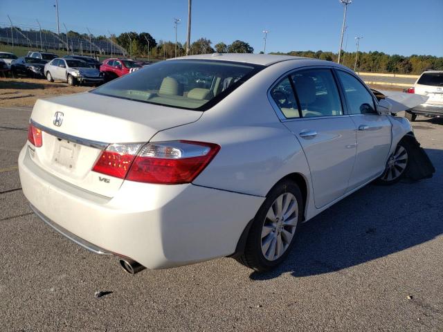 1HGCR3F85EA022337 - 2014 HONDA ACCORD EXL WHITE photo 4