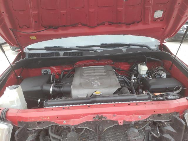 5TFHW5F18AX150574 - 2010 TOYOTA TUNDRA CRE RED photo 7