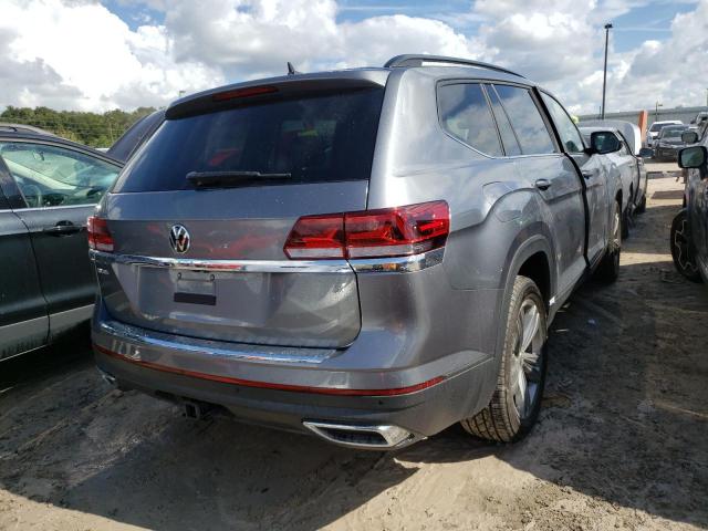 1V2WR2CA5NC549908 - 2022 VOLKSWAGEN ATLAS SE GRAY photo 4