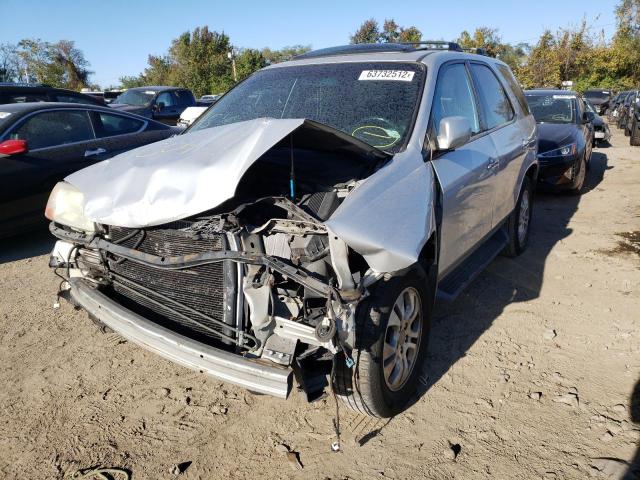 2HNYD18663H521160 - 2003 ACURA MDX TOURIN SILVER photo 2