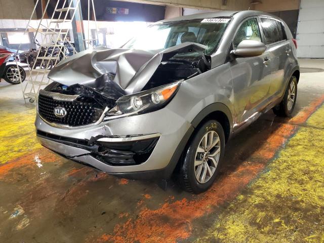 KNDPB3AC9G7833705 - 2016 KIA SPORTAGE L GRAY photo 2